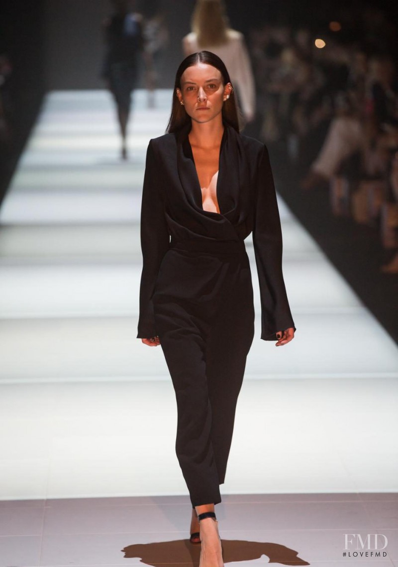Ollie Henderson featured in  the VAMFF Runway 1 presented by Miss Vogue fashion show for Spring/Summer 2015