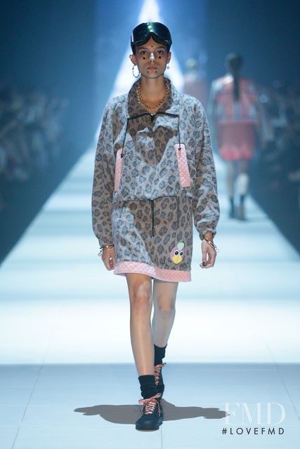 Charlee Fraser featured in  the VAMFF  Independence Runway fashion show for Spring/Summer 2015