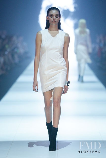 Charlee Fraser featured in  the VAMFF  Independence Runway fashion show for Spring/Summer 2015