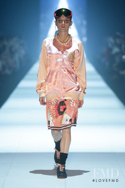 Ollie Henderson featured in  the VAMFF  Independence Runway fashion show for Spring/Summer 2015