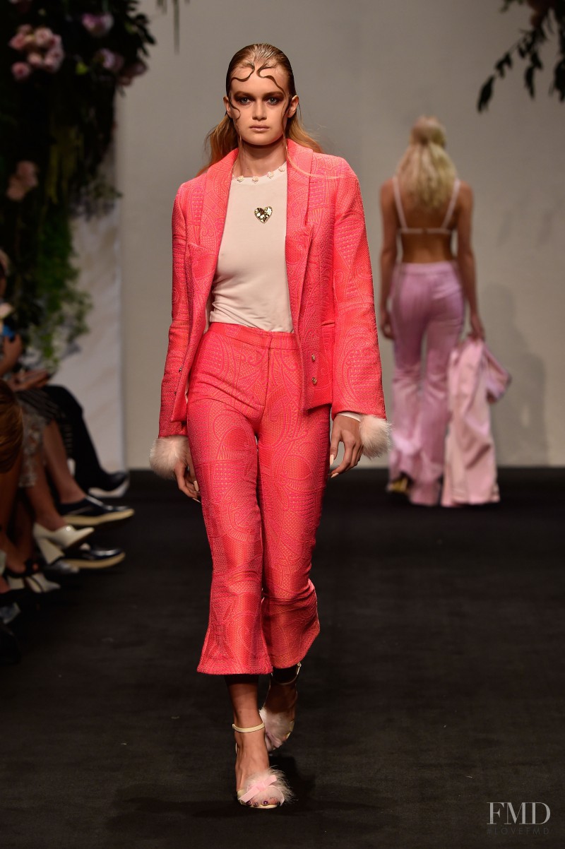 Alice Morgan featured in  the Dyspnea fashion show for Spring/Summer 2015