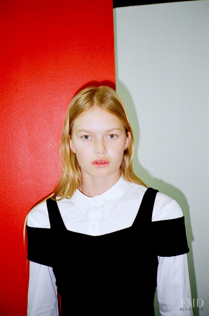 Alice Morgan featured in  the Hansen & Gretel Stay In School lookbook for Autumn/Winter 2015