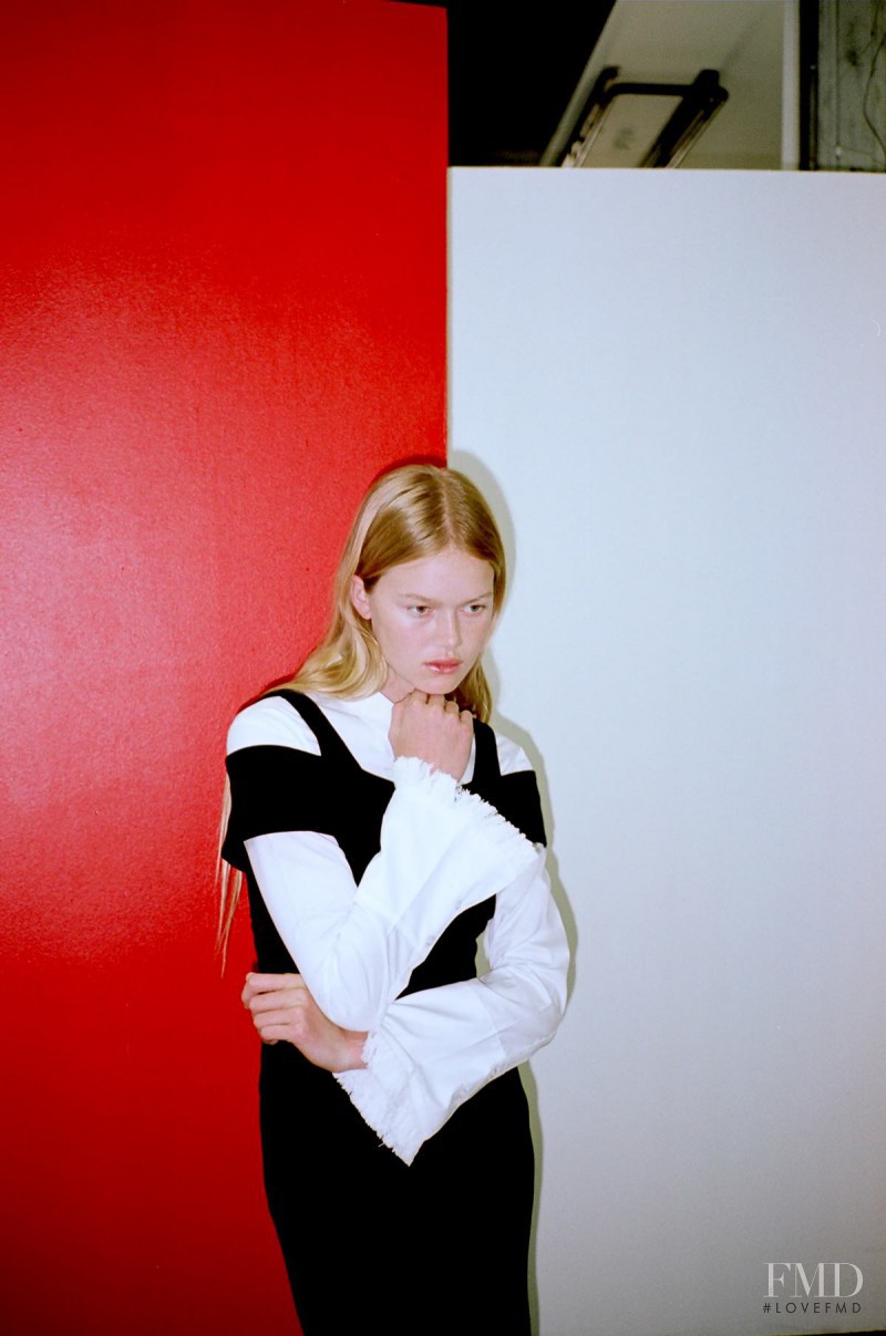 Alice Morgan featured in  the Hansen & Gretel Stay In School lookbook for Autumn/Winter 2015