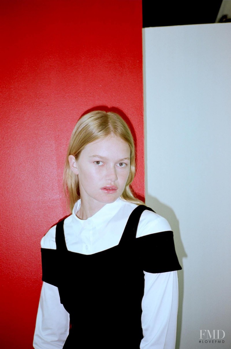 Alice Morgan featured in  the Hansen & Gretel Stay In School lookbook for Autumn/Winter 2015