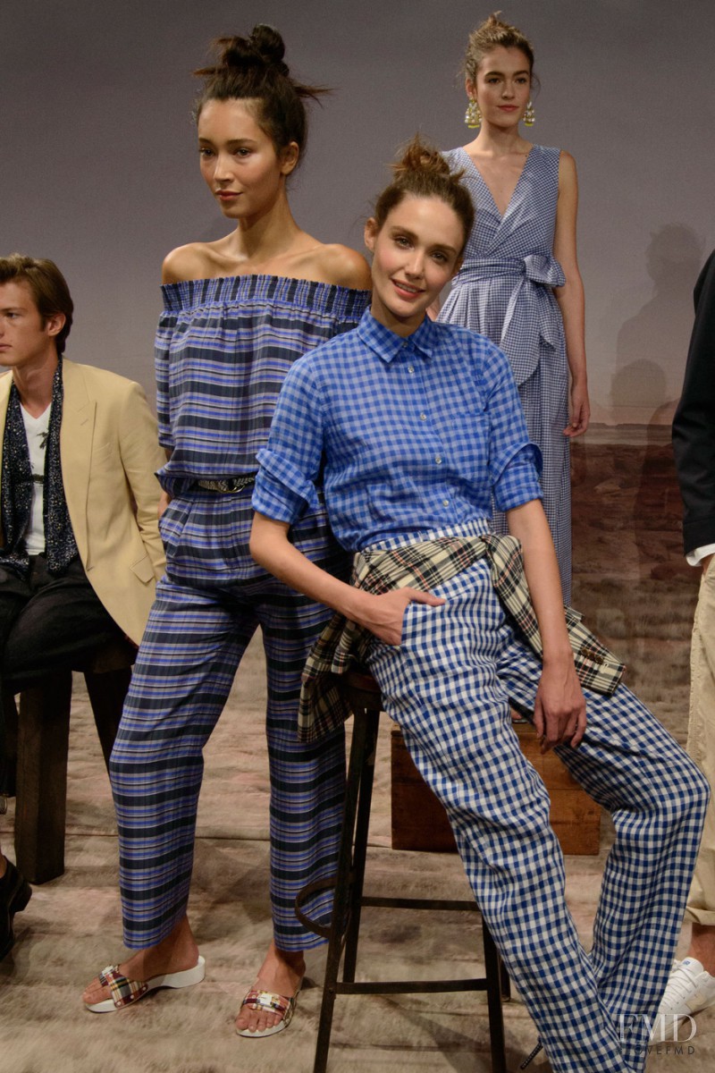 Daniela de Jesus featured in  the J.Crew fashion show for Spring/Summer 2016