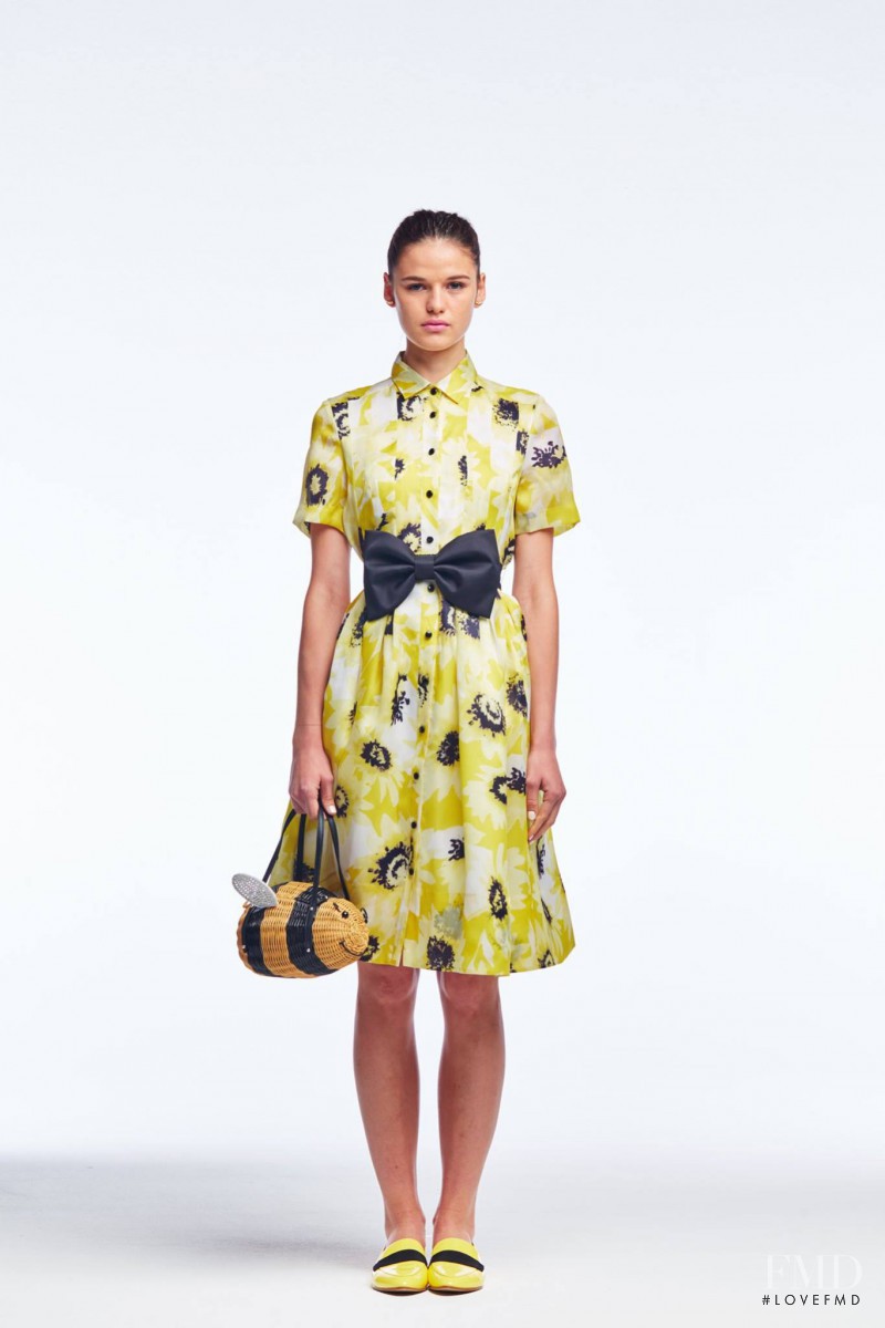 Anastasia Dezhina featured in  the Kate Spade New York fashion show for Spring/Summer 2016