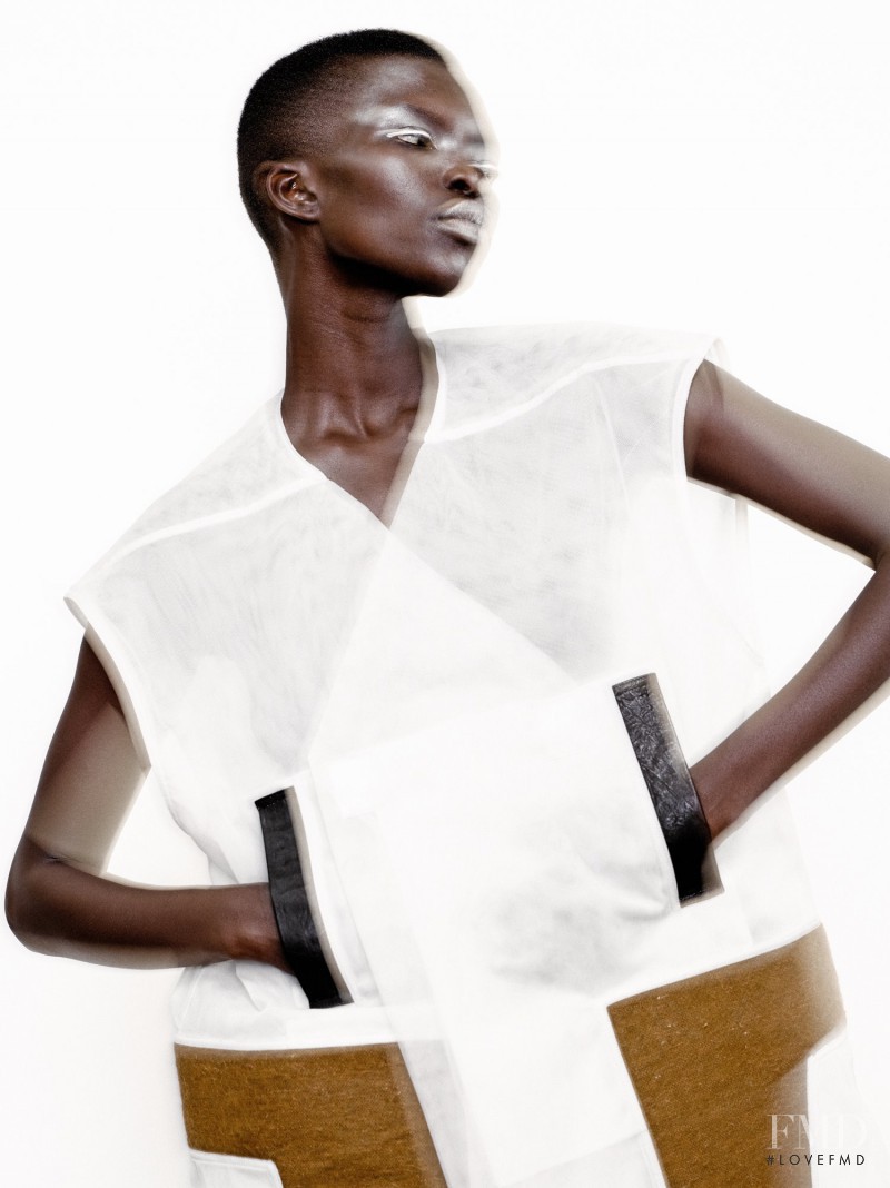 Achok Majak featured in  the Totokaelo Electric Motion catalogue for Spring/Summer 2015