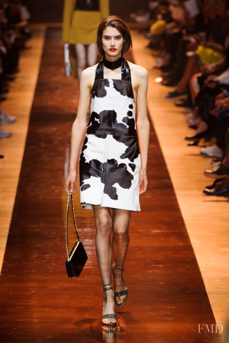 Cameron Traiber featured in  the Nina Ricci fashion show for Spring/Summer 2016