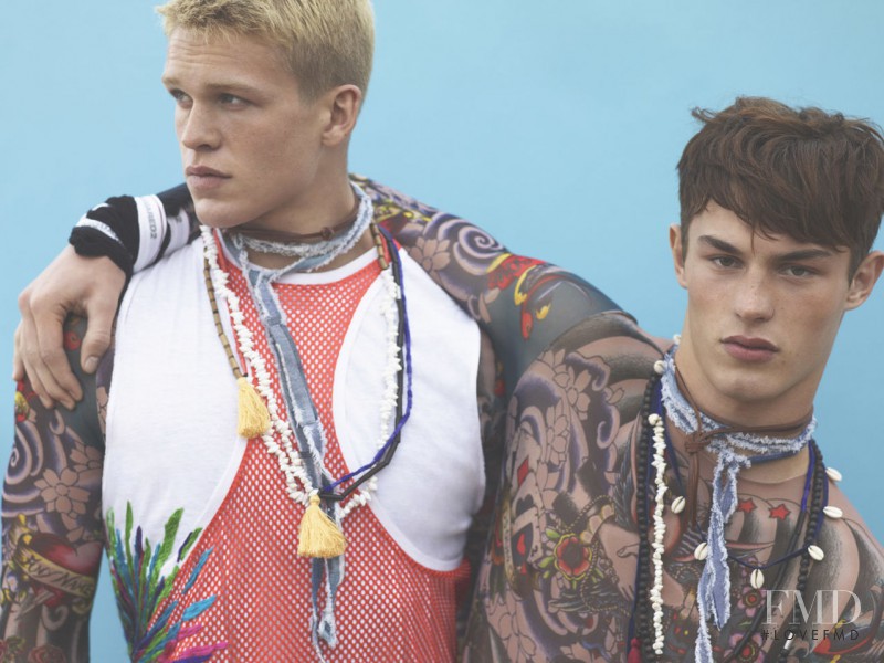 DSquared2 advertisement for Spring/Summer 2016