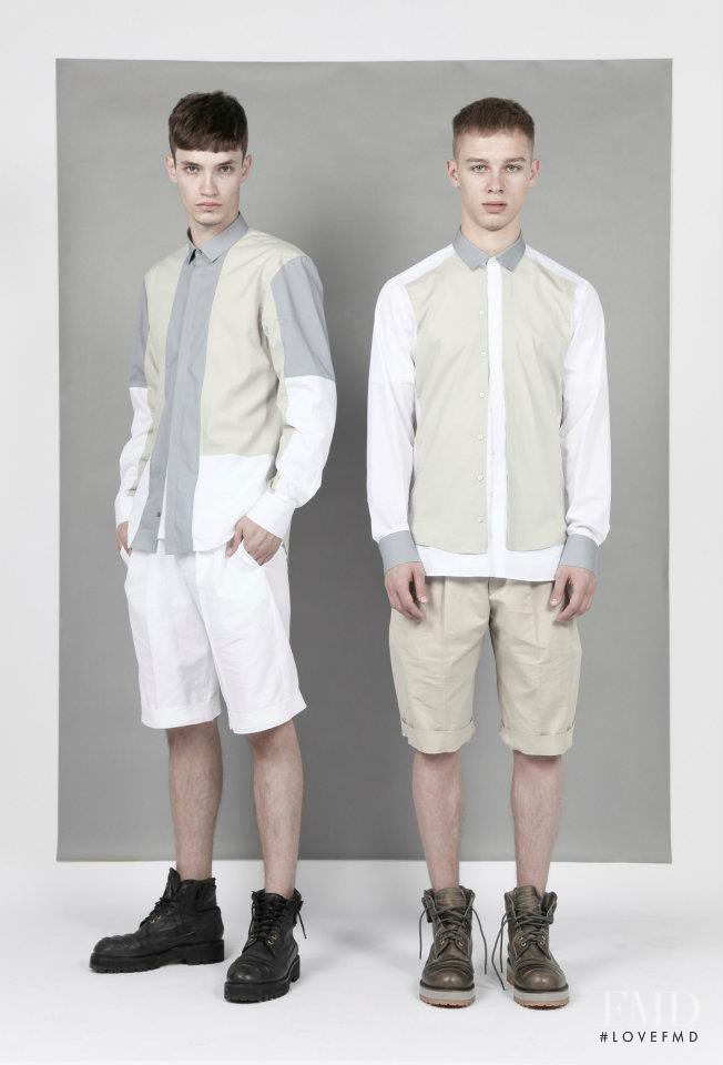 Neil Barrett lookbook for Resort 2012