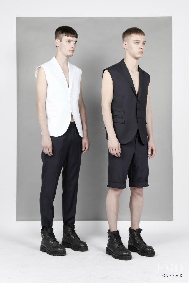 Neil Barrett lookbook for Resort 2012