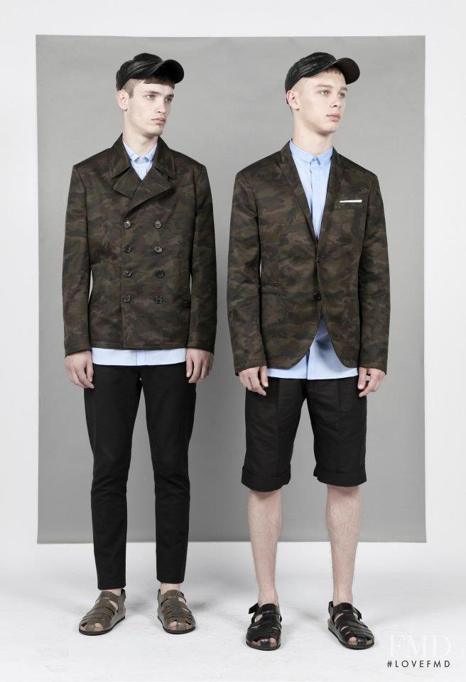 Neil Barrett lookbook for Resort 2012