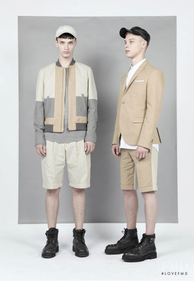 Neil Barrett lookbook for Resort 2012