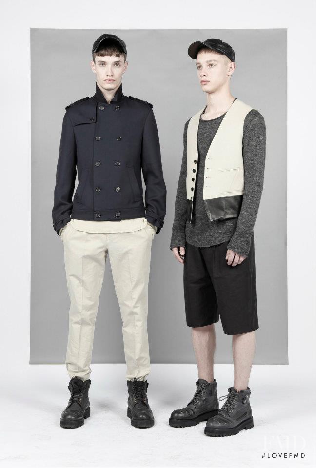 Neil Barrett lookbook for Resort 2012