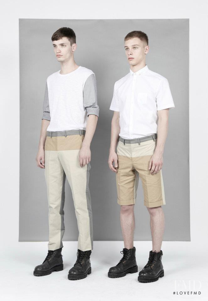 Neil Barrett lookbook for Resort 2012