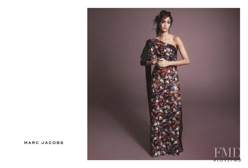 Joan Smalls featured in  the Marc Jacobs advertisement for Spring/Summer 2016