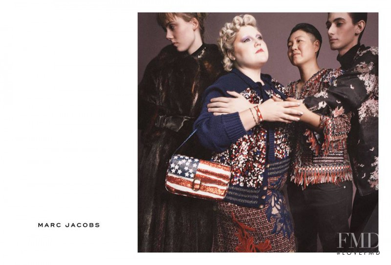 Kiki Willems featured in  the Marc Jacobs advertisement for Spring/Summer 2016