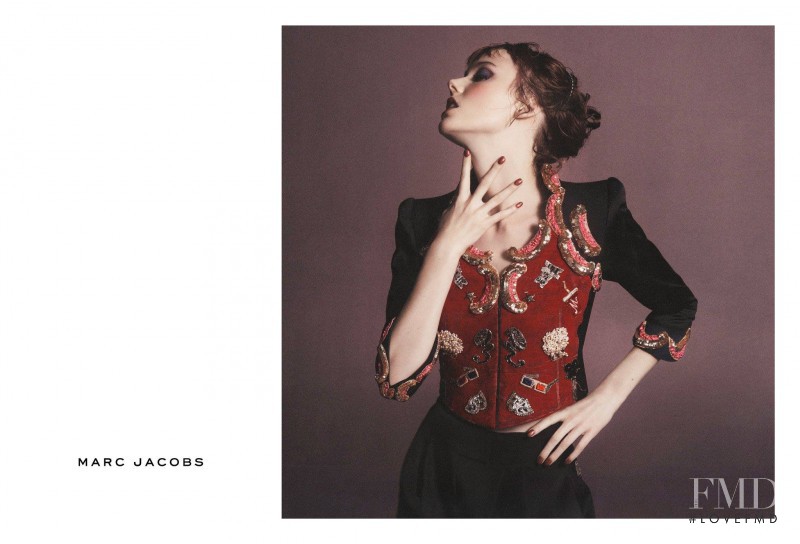 Kiki Willems featured in  the Marc Jacobs advertisement for Spring/Summer 2016