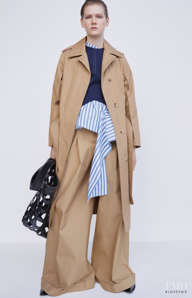 Marland Backus featured in  the Celine fashion show for Resort 2016