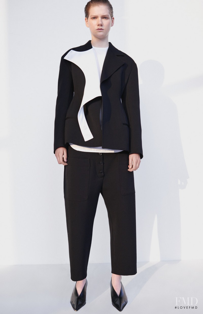 Marland Backus featured in  the Celine fashion show for Resort 2016