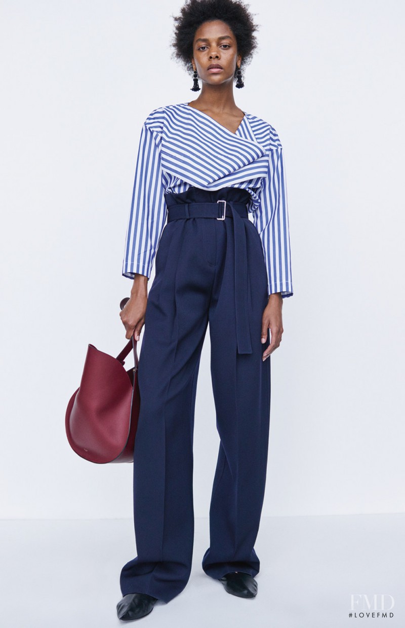 Karly Loyce featured in  the Celine fashion show for Resort 2016