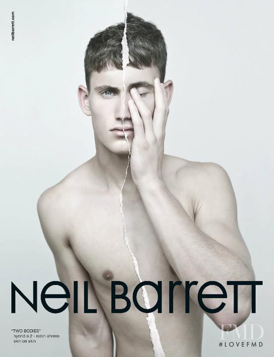 Neil Barrett advertisement for Autumn/Winter 2011