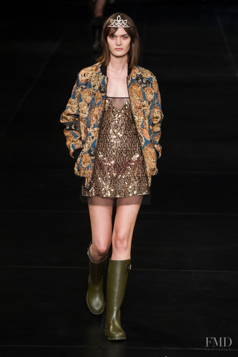 Sam Rollinson featured in  the Saint Laurent fashion show for Spring/Summer 2016
