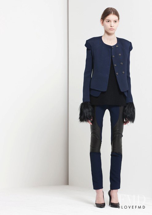 Sabina Smutna featured in  the Neil Barrett fashion show for Autumn/Winter 2011