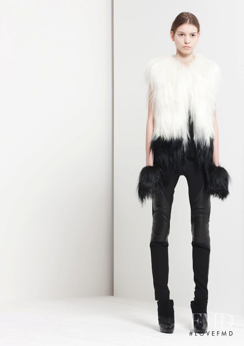 Sabina Smutna featured in  the Neil Barrett fashion show for Autumn/Winter 2011