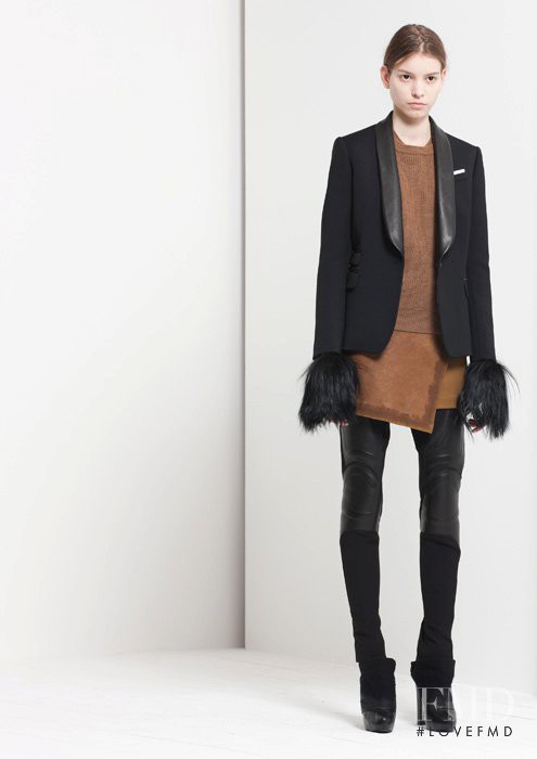 Sabina Smutna featured in  the Neil Barrett fashion show for Autumn/Winter 2011