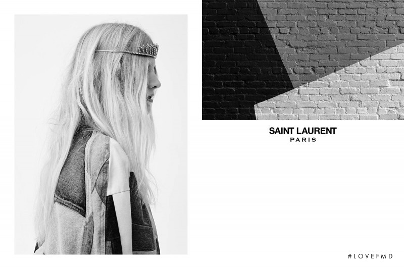 Saint Laurent advertisement for Spring/Summer 2016