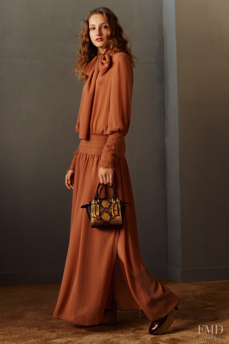 Agnes Nieske featured in  the See by Chloe fashion show for Pre-Fall 2016