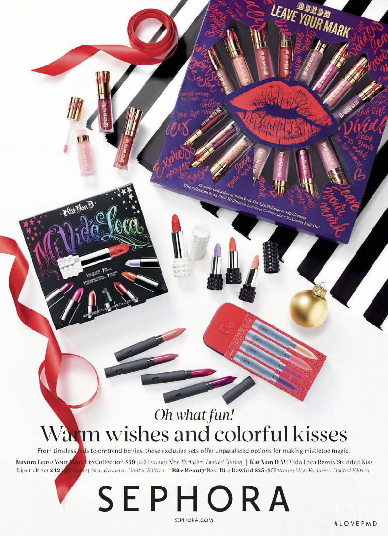 SEPHORA advertisement for Holiday 2015