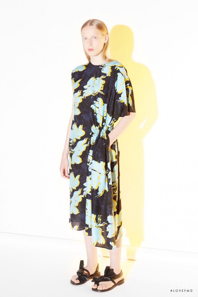 Anine Van Velzen featured in  the Cedric Charlier fashion show for Resort 2016