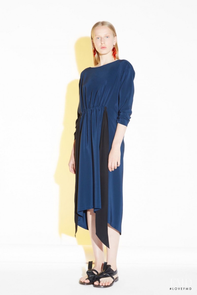 Anine Van Velzen featured in  the Cedric Charlier fashion show for Resort 2016