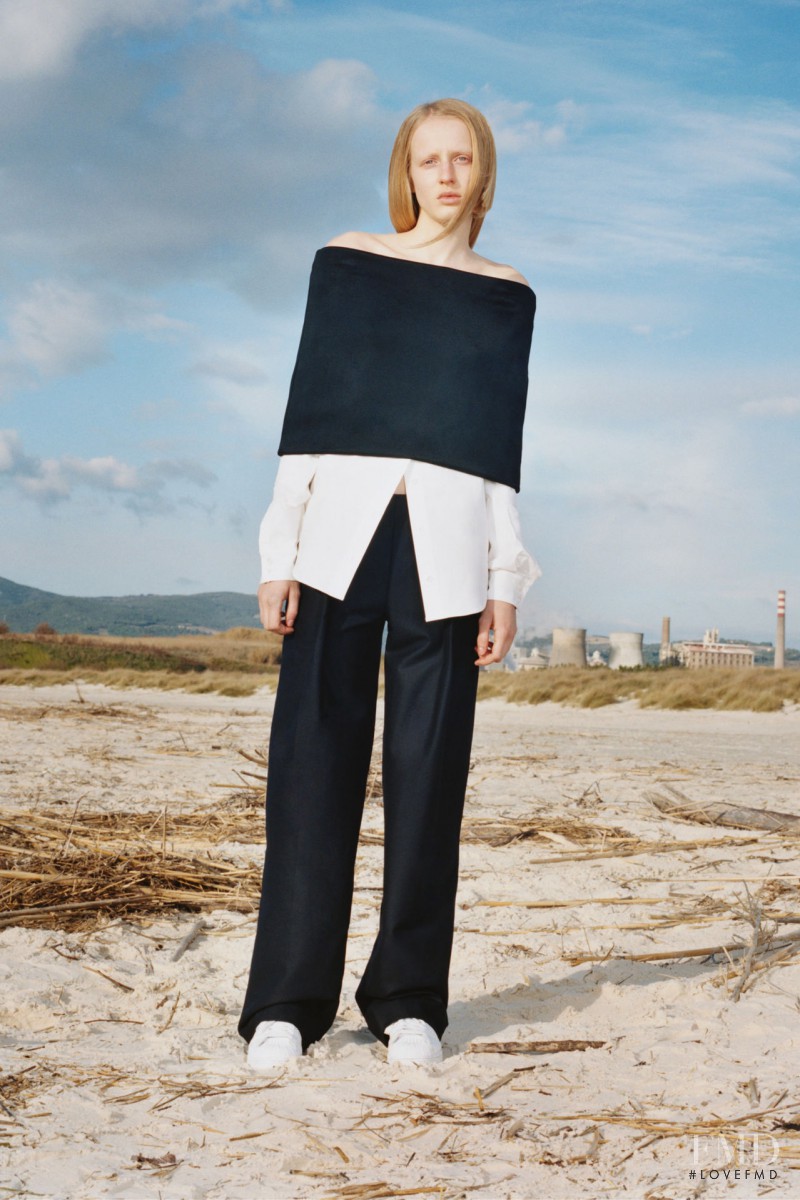 Anine Van Velzen featured in  the Jacquemus fashion show for Pre-Fall 2015