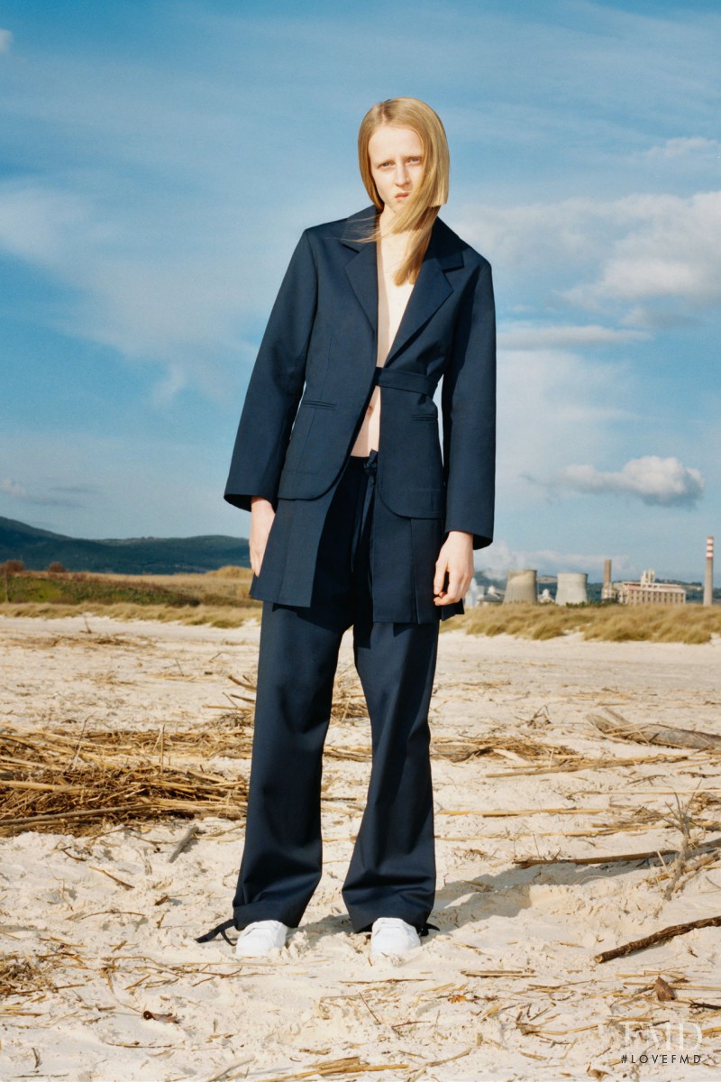 Anine Van Velzen featured in  the Jacquemus fashion show for Pre-Fall 2015