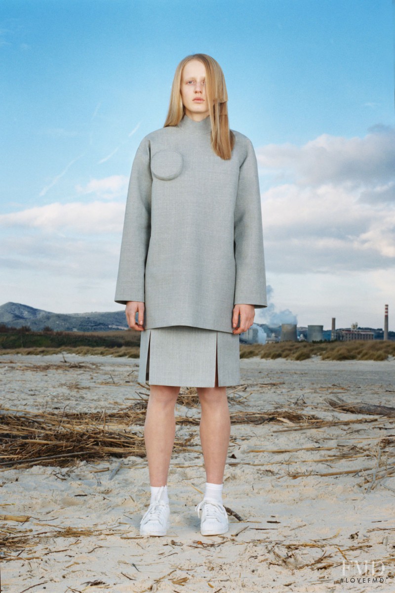 Anine Van Velzen featured in  the Jacquemus fashion show for Pre-Fall 2015