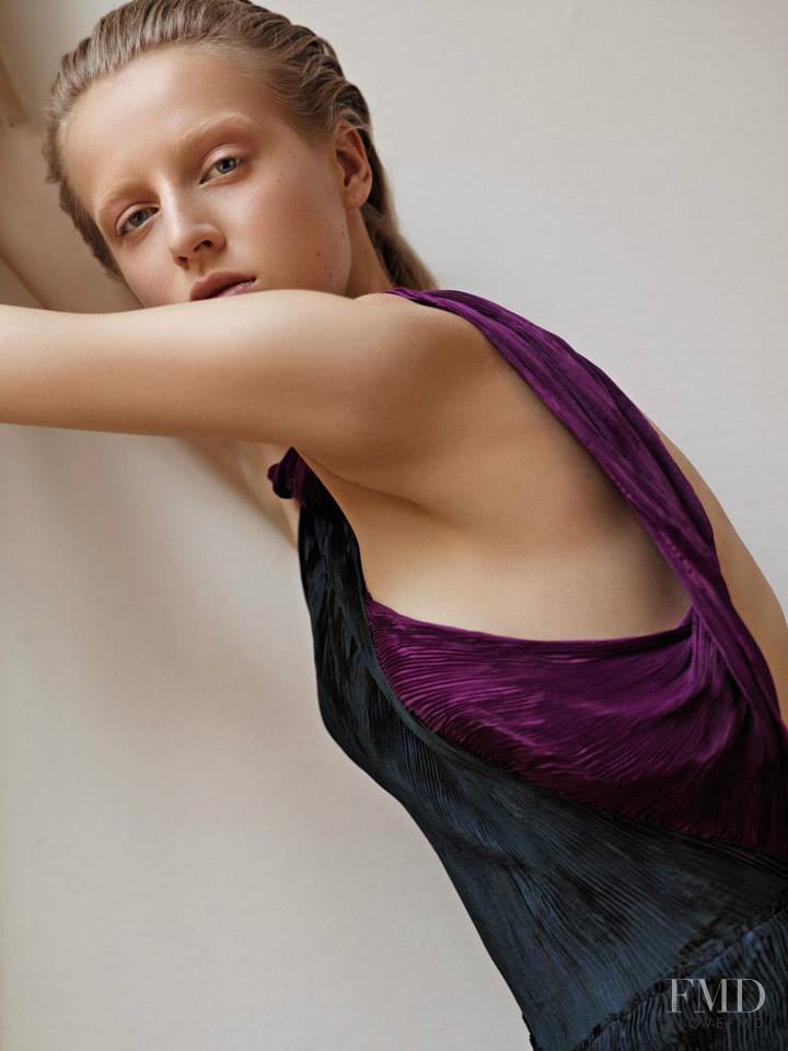 Anine Van Velzen featured in  the Peet Dullaert advertisement for Spring/Summer 2015