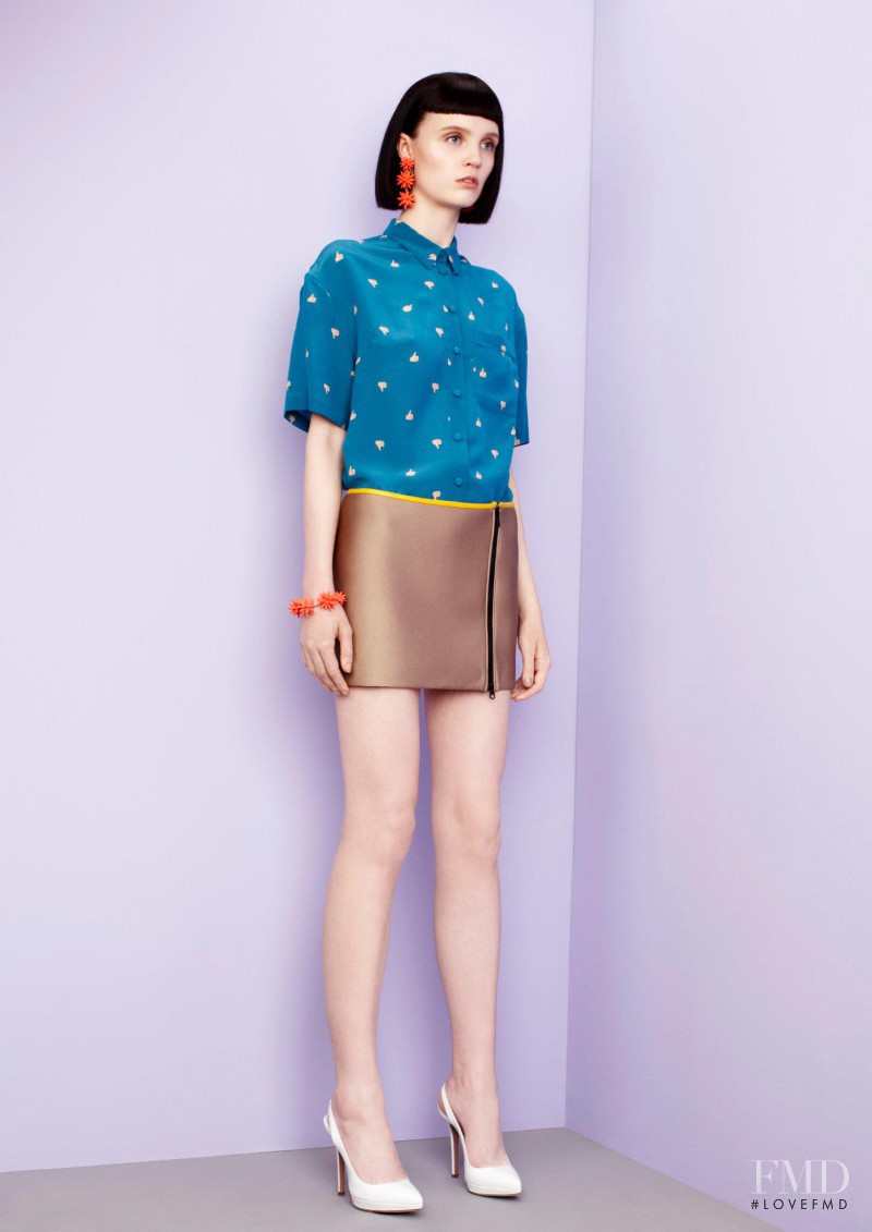 Flo Dron featured in  the Antipodium fashion show for Resort 2013