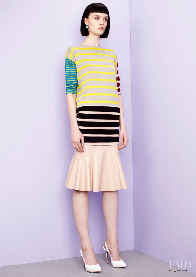 Flo Dron featured in  the Antipodium fashion show for Resort 2013