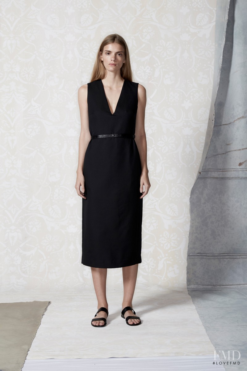 Emily Astrup featured in  the Brock Collection fashion show for Spring/Summer 2016