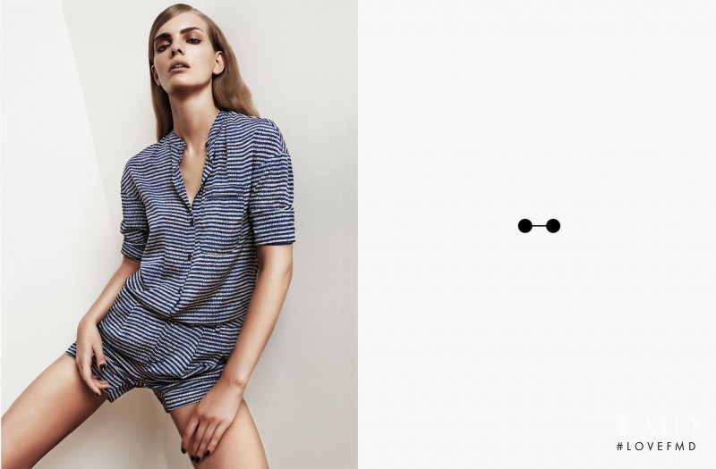 Emily Astrup featured in  the Rützou advertisement for Spring/Summer 2014