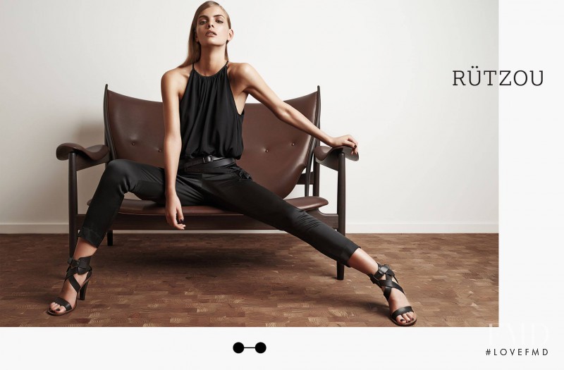 Emily Astrup featured in  the Rützou advertisement for Spring/Summer 2014