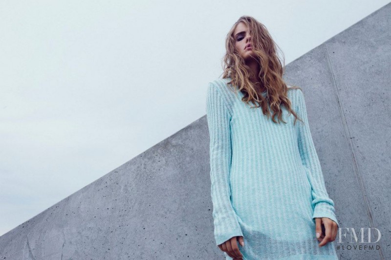 Emily Astrup featured in  the Prim I Am advertisement for Spring/Summer 2014