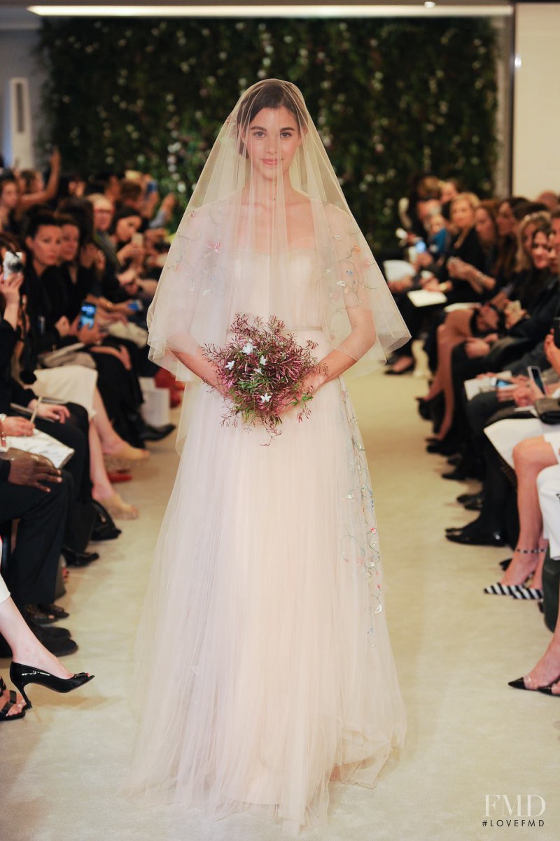 Carolina Herrera Bridal fashion show for Spring/Summer 2016