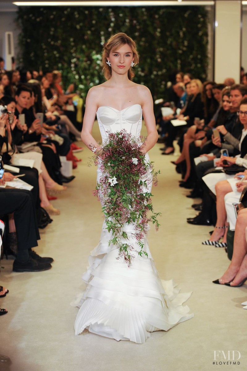 Carolina Herrera Bridal fashion show for Spring/Summer 2016