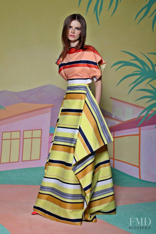 Christian Siriano fashion show for Resort 2016