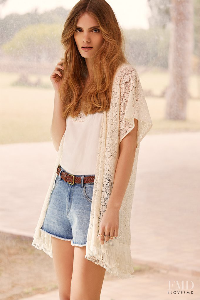 Emily Astrup featured in  the Lefties Bohemian Spirit catalogue for Summer 2015