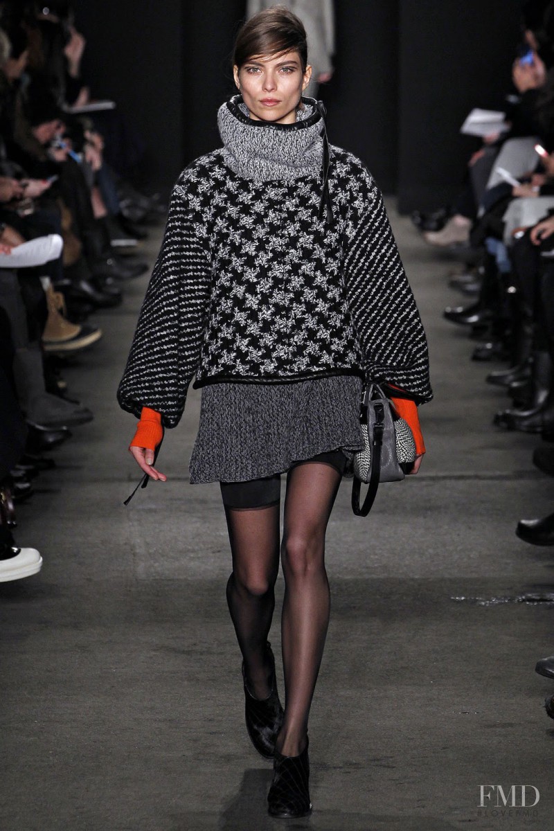 Lary Arcanjo featured in  the rag & bone fashion show for Autumn/Winter 2013